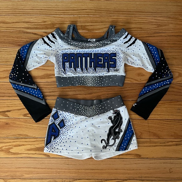 Cheer Athletics Panthers Cheer Uniform - Picture 1 of 5